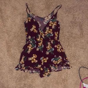 Be Cool Floral Romper - Medium